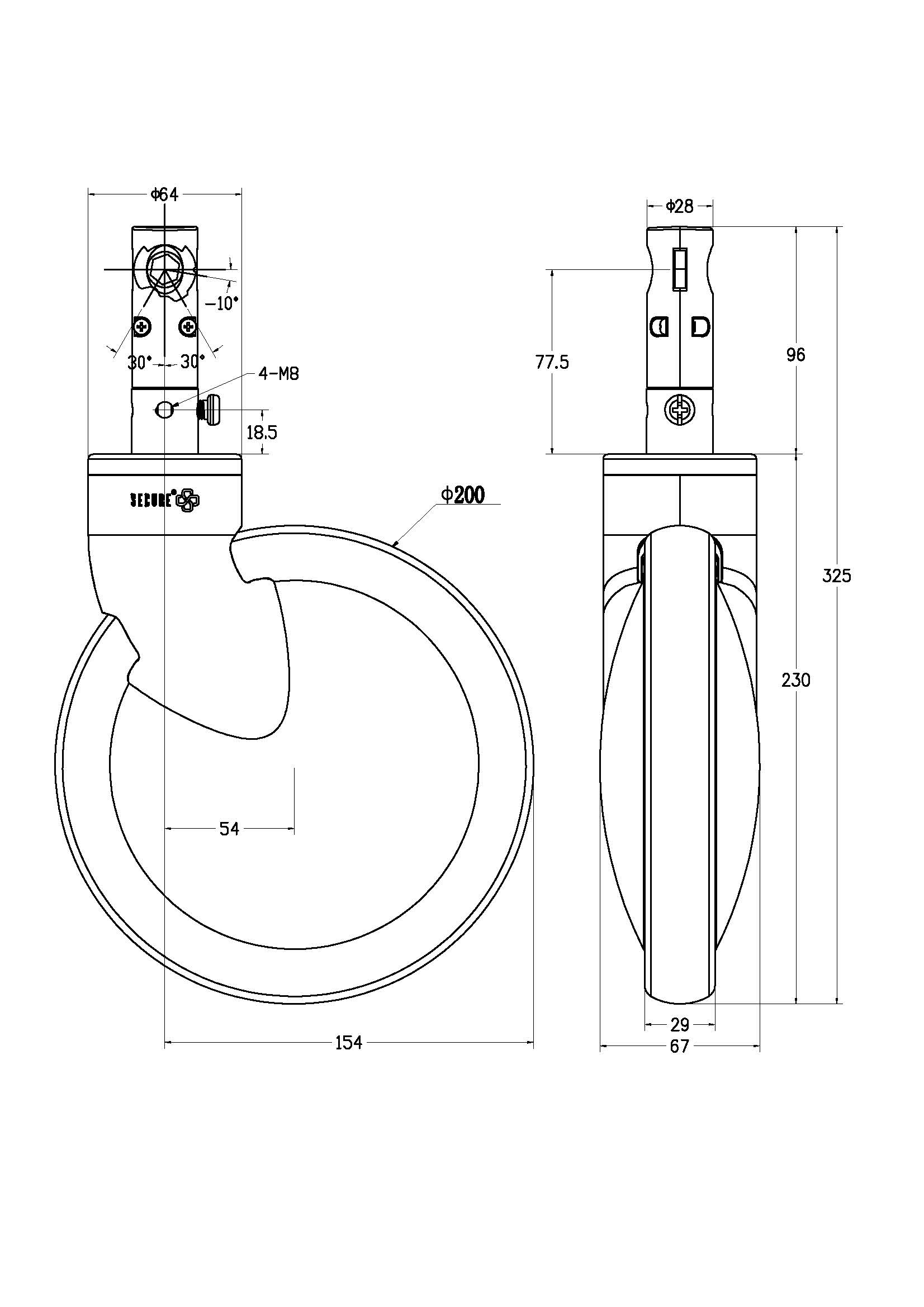 A200C-WG-D28X96-3D-2/30