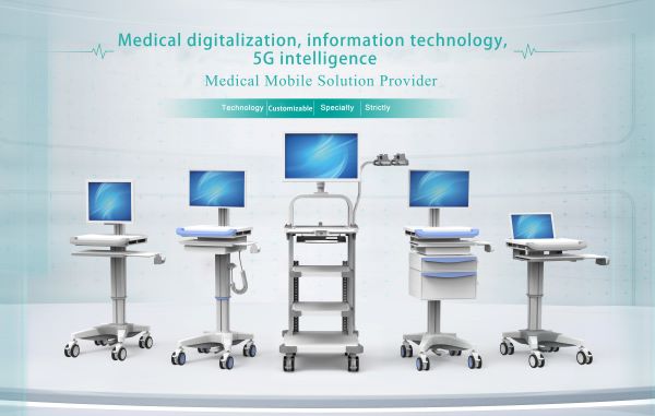 Exemple d'utilisation: Application des chariots de patient mobile dans les hôpitaux